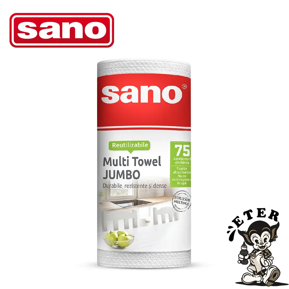 SANO - Prosoape Jumbo Multitowel Extra Large - 75foi