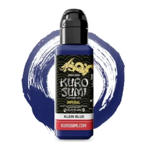 Kuro Sumi Imperial Tattoo Ink - Klein Blue