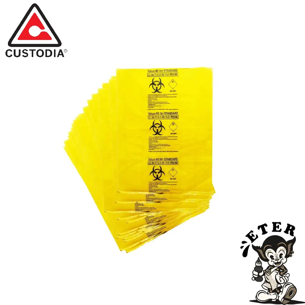 CUSTODIA - Saci Galbeni Deseuri Infectioase 20L