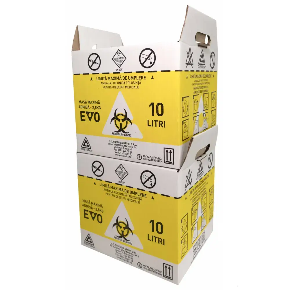 CUSTODIA - Recipient Polipropilena/Carton Deseuri Intepatoare - imagine 3