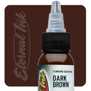 Tus Tatuaj Eternal ink 13ml 30ml 60ml 120ml EterTattoo Supplies - Tattoo Ink - dark brown