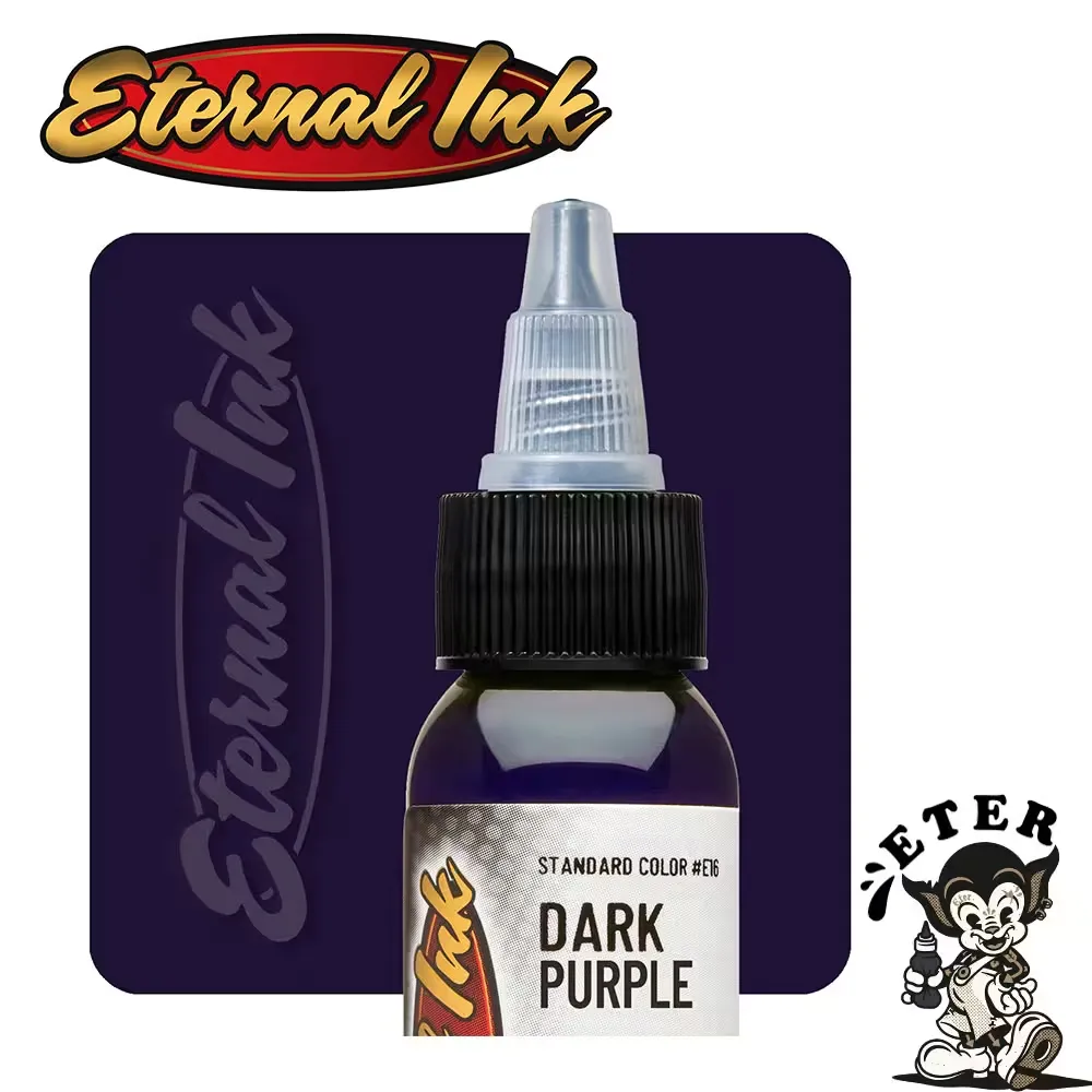Etertattoo - Eternal Ink - Tus Desen Tus Tatuaj Dark Purple 15ml 30ml