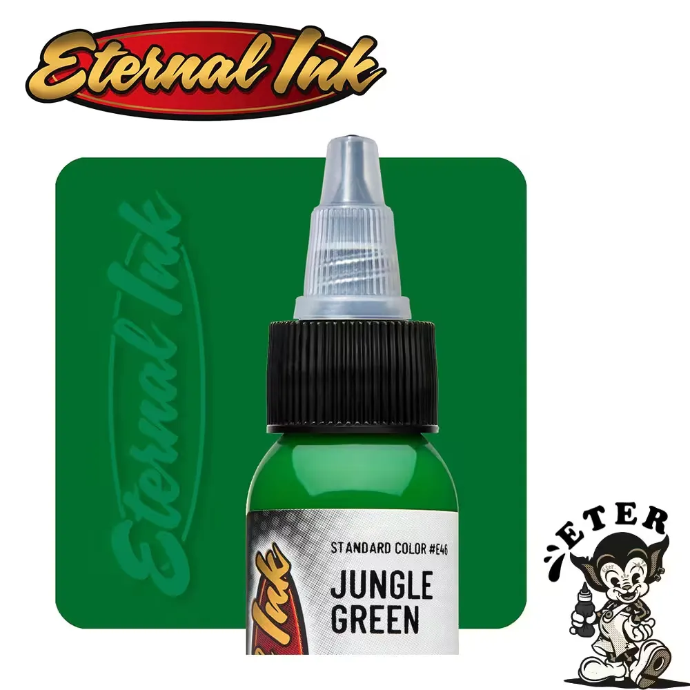 Etertattoo - Eternal Ink - Tus Desen Tus Tatuaj Jungle Green 15ml 30ml