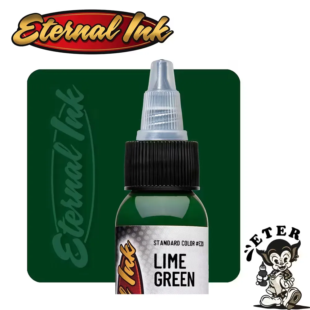 Etertattoo - Eternal Ink - Tus Desen Tus Tatuaj lime green 30ml 60ml 120ml