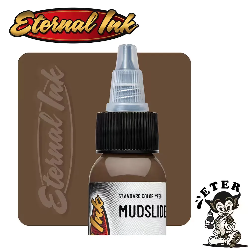 Tus Tatuaj Eternal ink 13ml 30ml 60ml 120ml EterTattoo Supplies - Tattoo Ink - mudslide
