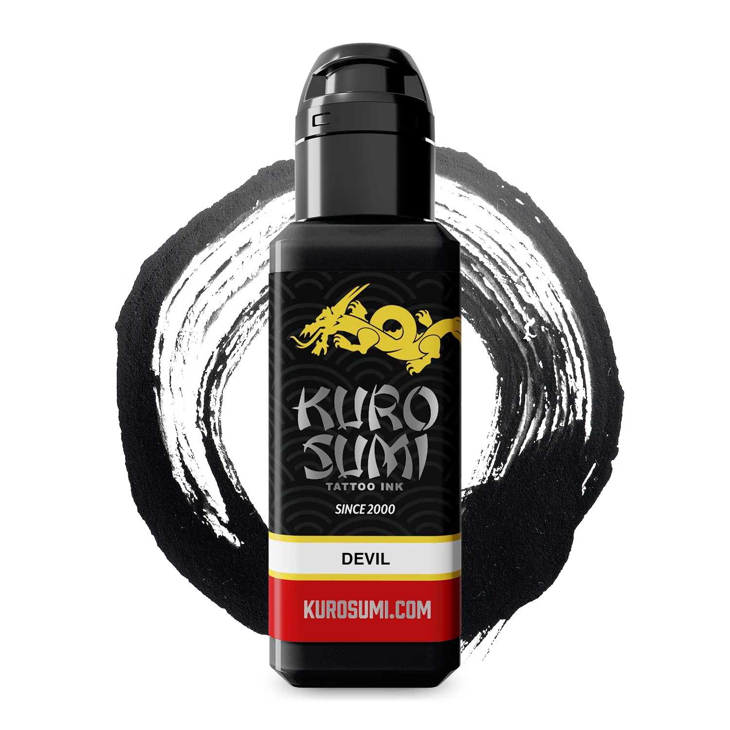 Kuro Sumi Imperial Tattoo Ink - Zhang Po - Devil Black
