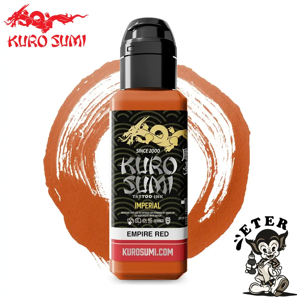 Kuro Sumi Imperial Tattoo Ink - Empire Red