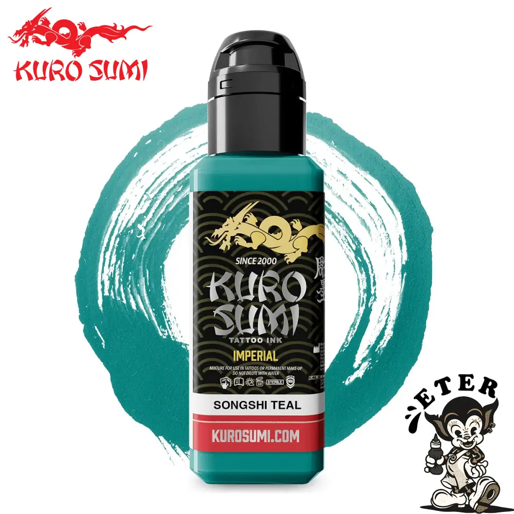 Kuro Sumi Imperial Tattoo Ink - Songshi Teal